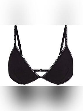 SKIMS x Dolce & Gabbana cotton jersey triangle bralette - 34B